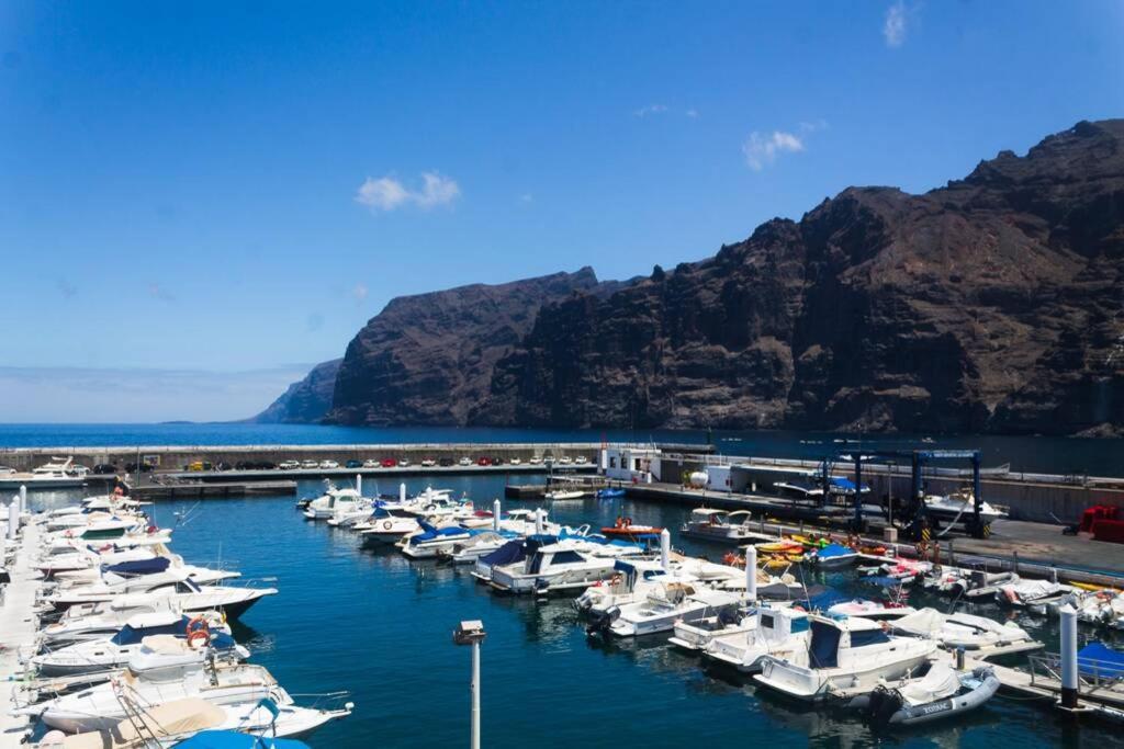 אקנטילדו דה לוס גיגנטס Beachfront & Sunny Apartment Los Gigantes מראה חיצוני תמונה